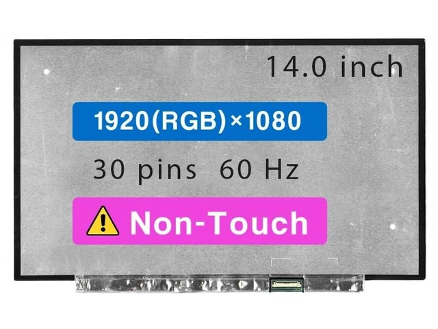 Main image of 14.0" Screen Replacement for Lenovo Thinkpad L14 Gen 1 Gen 2 / T490 T490S T495 T495S FHD 1920 * 1080 30 pin 60Hz Non-Touch LCD Display Panel(Not for Touch/HD Version)