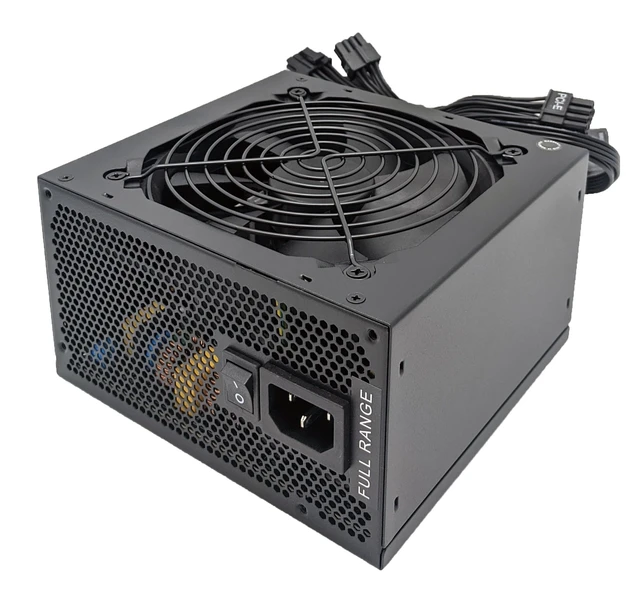 Alt view image 3 of 5 - SHARK TECHNOLOGY 1000W Black ATX12V EPS12 Silent 120mm Fan Gaming PC 2X PCI-E Power Supply ATX PSU