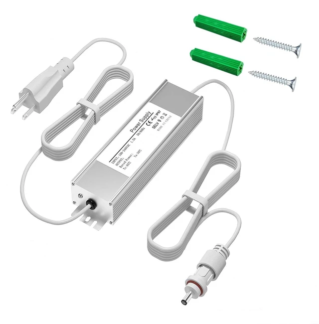 Main image of 36V Power Adapter for Govee Pro Permanent Outdoor Lights Compatible with Govee H706A H706B H706C Power Supply Cord