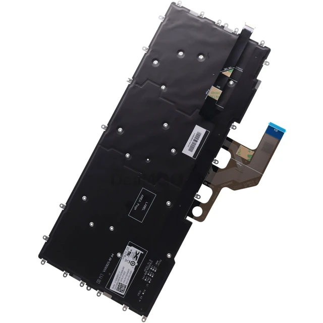 Alt view image 2 of 5 - Deal4GO 4-Zone RGB Backlit Keyboard TV8G0 18JXP P73J8 12PWM Replacement for Dell Alienware M15 R3 R2, M15 R4, G7 15 7500