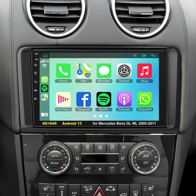 Main image of Car Radio for Mercedes Benz GL ML Class W164 X164 ML350 ML500 2005-2011