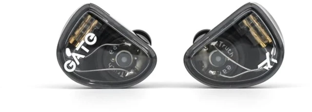 Main image of TRUTHEAR GATE Dynamic Driver in-Ear Headphone 3.5mm Interchangeable Headphone Cable Headphone (Black, with mic)