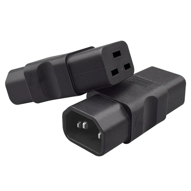 Alt view image 3 of 5 - Strhowill IEC 320 C14 Male to C19 Female Power Adapter, 10 Pack