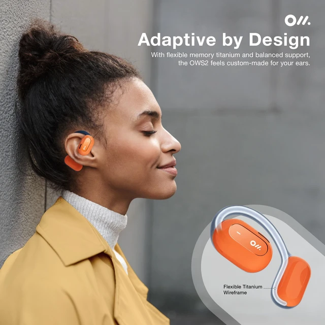 Alt view image 3 of 5 - Oladance OWS Pro Open-Ear True Wireless Headphones, 19-Hour Playtime, IPX4