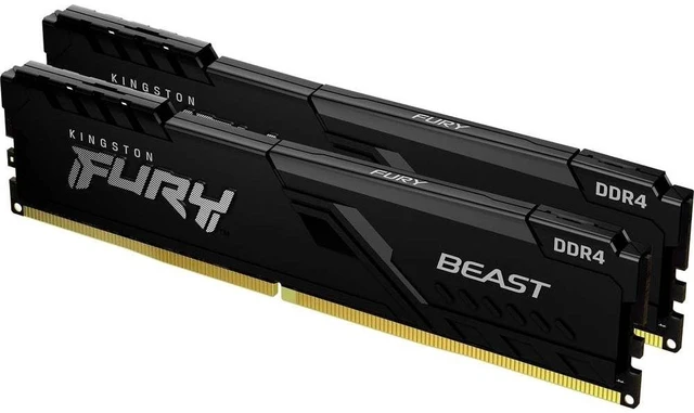 Main image of Kingston FURY Beast 32GB (2x16GB) 3200MT/s DDR4 CL16 Desktop Memory Kit of 2 KF432C16BBK2/32