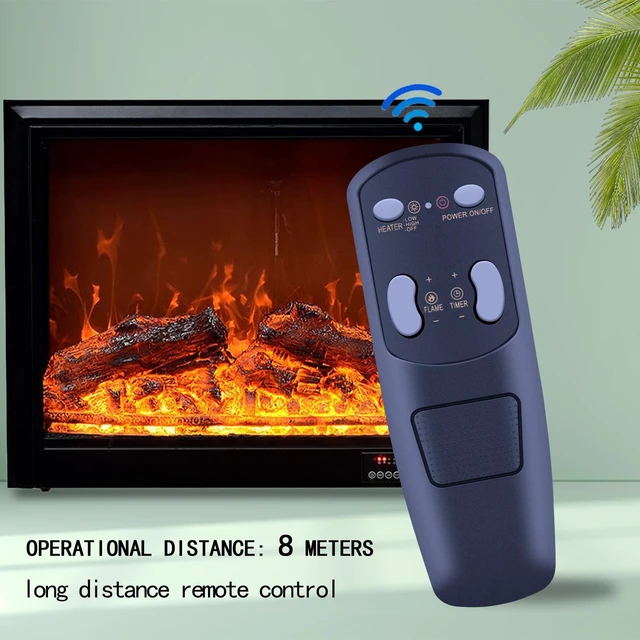 Alt view image 3 of 5 - RYQIF Remote Control for Jarka&Co Electric Stove Fireplace EFS-TJ17CR