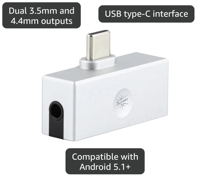 Alt view image 2 of 4 - Kiwi Ears Allegro Mini USB C to 3.5/4.4mm IEM Headphone Amplifier