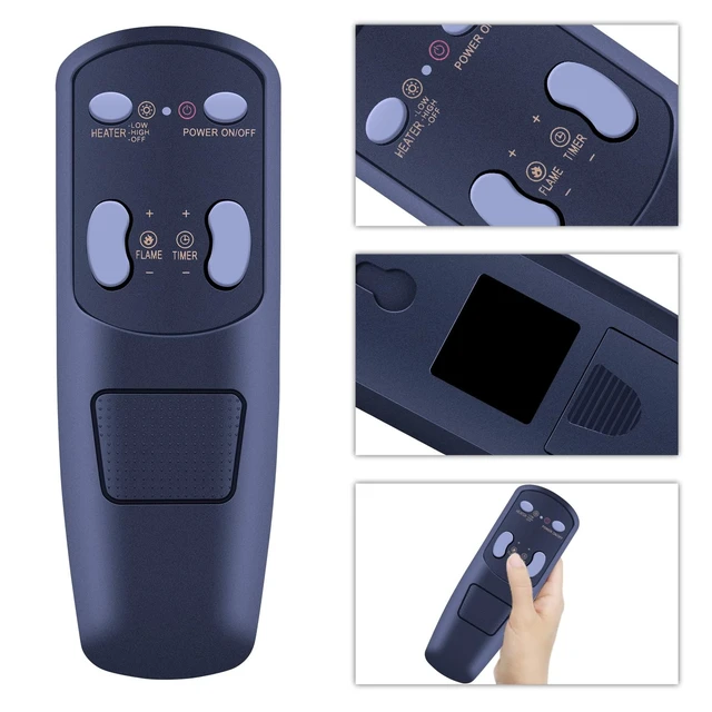 Alt view image 2 of 5 - RYQIF Remote Control for Jarka&Co Electric Stove Fireplace EFS-TJ17CR