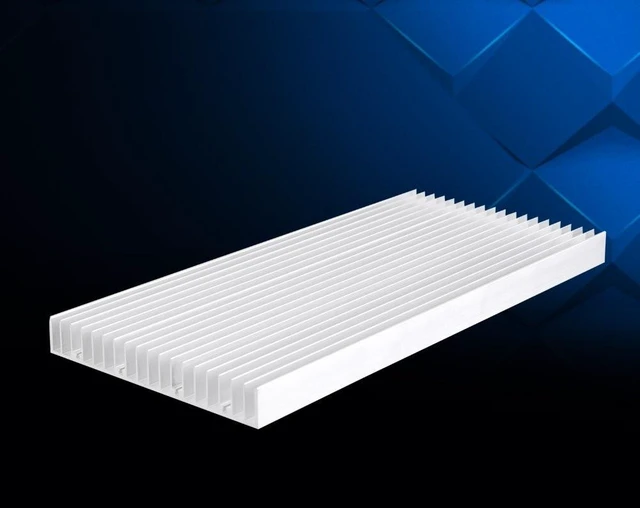 Alt view image 4 of 5 - Eujgoov Aluminum Heat Sink 300x140x20MM Heatsink, Aluminum Heatsink Heat Sink High Power LED Light Cooling Device for Household LED Light, Eujgoovaxrp5qiz4v