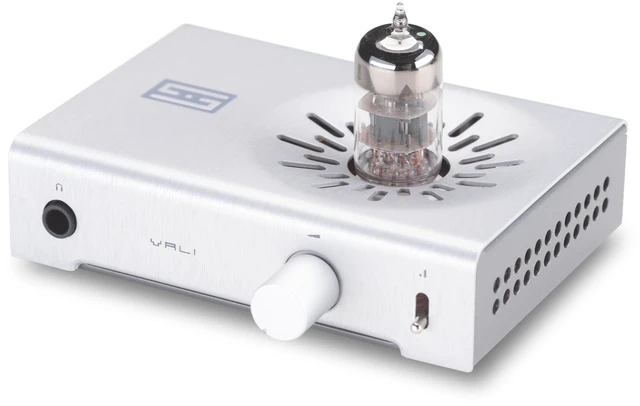 Main image of Schiit Vali 3 Beautiful Tube Hybrid Headphone Amp and Preamp - Silver
