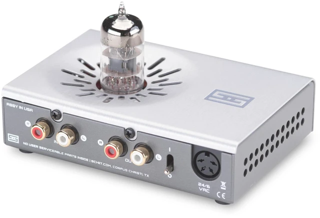 Alt view image 2 of 3 - Schiit Vali 3 Beautiful Tube Hybrid Headphone Amp and Preamp - Silver