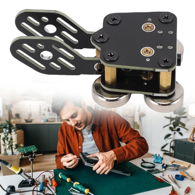 Alt view image 4 of 5 - LICAEVEY CW Key Morse Code Key, Sensitive Double Paddle with Magnetic Base, Plug and Play for Ham Radio Smartphone Computer, PCB Mechanical Switch, Portable Lightweight Telegraph