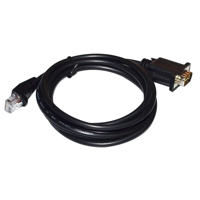 Alt view image 5 of 5 - RIKYJIC DB9 Pin to RJ50 10P10C Serial Communication Cable COM Port Adapter for RS232 Connectivity with Haishi POS Cash Registers(1.8 Meters)