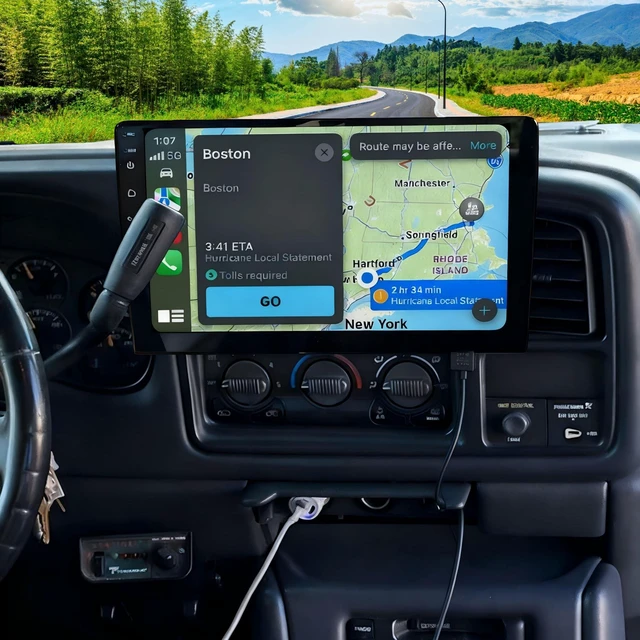 Main image of 4+64G Car Stereo for Chevrolet Silverado 1500/2500/3500 1999-2006 with 10.1 Inch Touchscreen,Wireless Carplay/Android Auto GPS DSP Bluetooth FM Reverse Camera