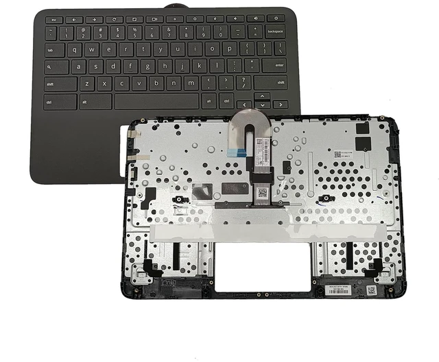 Main image of Replacement for HP Chromebook 11 G9 EE Laptop Palmrest Assembly with US Keyboard M47382-001