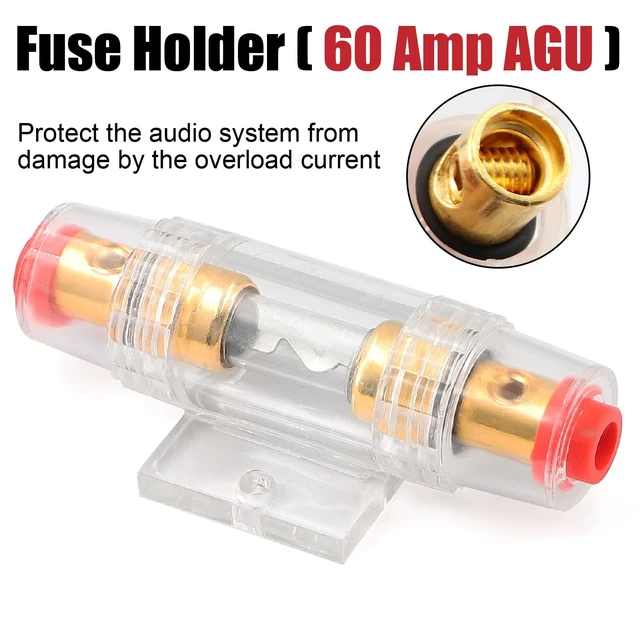 Alt view image 5 of 5 - 4 Gauge Amp Wiring Kit 1200W with LC-1 Bass Knob for Car Audio