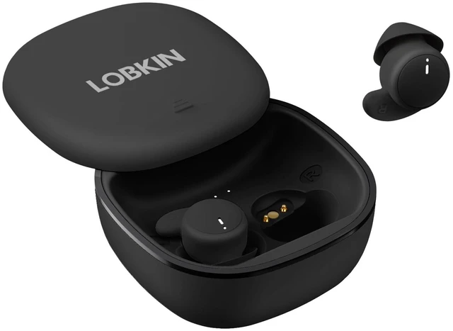 Main image of LOBKIN Sleep Earbuds,Wireless Bluetooth 6.0 Noise Blocking Sleeping Headphones,Sleep Earphones for Side Sleepers in Ear Soft Mini Invisible Buds Comfort Fit for Sleeping Working (Black)
