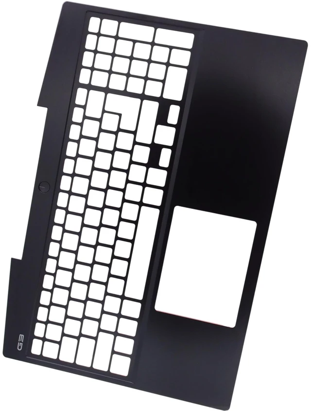 Main image of Deal4GO Upper Case Palmrest Keyboard Bezel Cover 8WVW8 08WVW8 (RED Back Plate) Replacement for Dell 15 G3 3500 G3 3590 P89F
