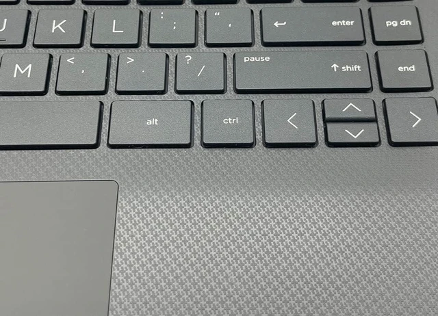 Alt view image 3 of 5 - Replacement Keyboard Palmrest Touchpad Upper Case Top Cover for HP 14Z-DK 14-DK 14-CF 14S-CF Laptop Assembly L91187-001 6070B1751302 Jet Black