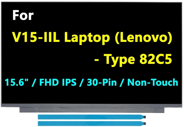 Main image of JHK JIEHONGKE LCD Screen for V15-IIL Laptop (Lenovo) - Type 82C5