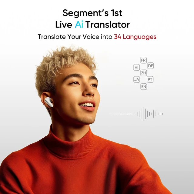 Alt view image 5 of 5 - realme Buds Air 7 Pro with Ai Live Translation, 11mm+6mm Dual-dac Driver, 48 Hrs Playtime, 53 dB ANC, LHDC, 45Ms Low Latency, 360 Spatial Audio, IP55 Dust & Water Resistant, BT 5.4 - (Green)