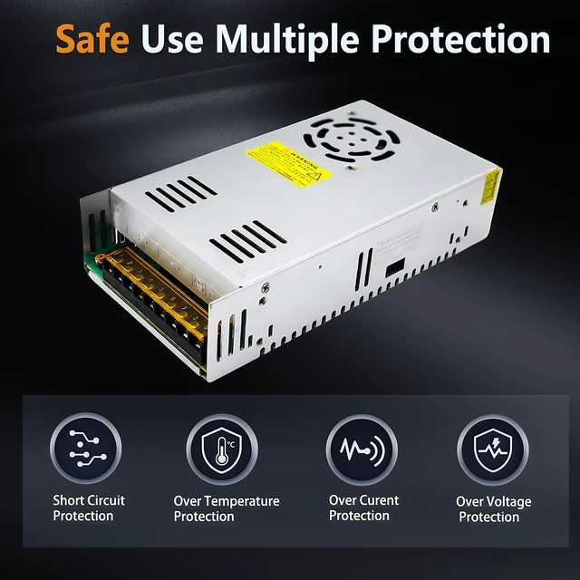 Alt view image 5 of 5 - 110V AC to DC 24V Converter 220V to 24V 15A 360W Power Supply
