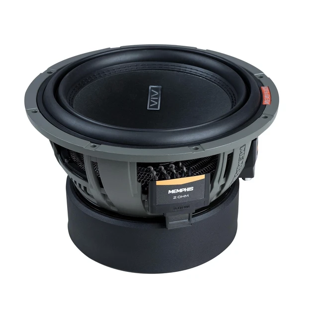 Alt view image 2 of 4 - Memphis VIV1012 10" VIV Subwoofer with Flex Selectable Impedance 1 or 2