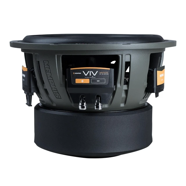 Alt view image 3 of 4 - Memphis VIV1012 10" VIV Subwoofer with Flex Selectable Impedance 1 or 2