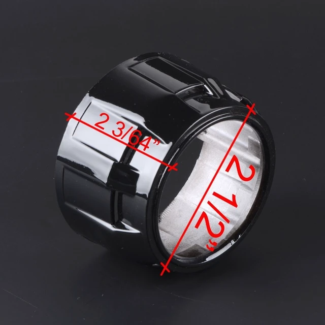 Alt view image 5 of 5 - NAAMOTOMOX Mini Bi-Xenon Projector Lens Kit with Shrouds High Low Beam
