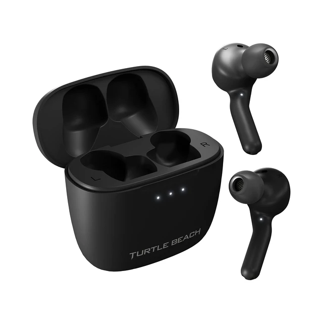 Alt view image 3 of 5 - Turtle Beach Scout Air True Wireless Earbuds for Mobile Gaming with Dual-Microphones and Bluetooth 5.1, for Nintendo Switch, Windows, 7, 8.1, 10, 11, Mac, iPad, and iPhone Black