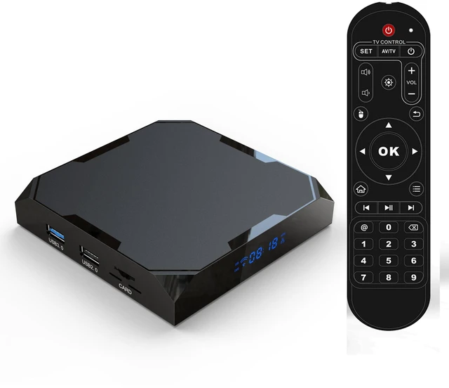 Main image of Xilibod Android 11 Smart TV Box 4GB 32GB Amlogic S905X4 64bit Quad Core Cortex A55 CPU G31 MP2 GPU 2.4G/5G Dual-Band WiFi Support BT