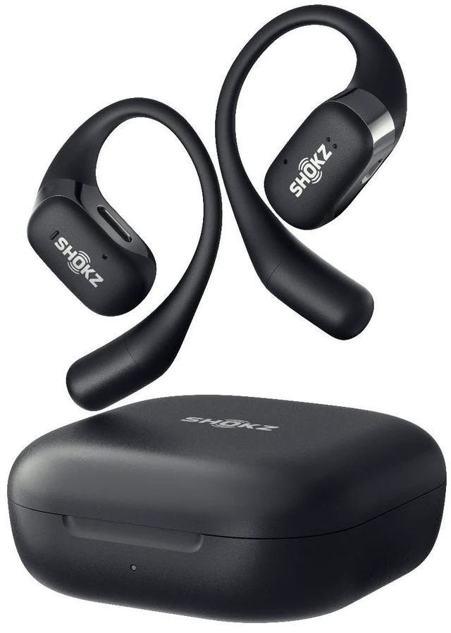 Main image of SHOKZ OPENFIT True Wireless Bluetooth Earbuds - Black