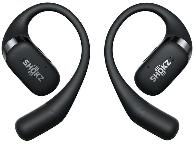Alt view image 4 of 5 - SHOKZ OPENFIT True Wireless Bluetooth Earbuds - Black