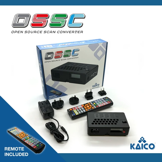 Alt view image 2 of 5 - Kaico OSSC 1.8 Open Source Scan Converter, SCART Component VGA to HDMI