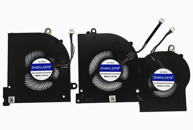 Main image of ZHAWULEEFB Replacement CPU+GPU New Cooling Fan for MSI GS65 GS65VR P65 MS-16Q4 (Not fit for MS-16Q2 Version) BS5005HS-U3I BS5005HS-U3J DC5V 0.5A Please Confirm the GPU Fan Picture Before Purchasing