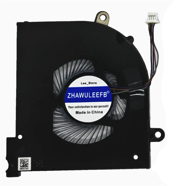 Alt view image 5 of 5 - ZHAWULEEFB Replacement CPU+GPU New Cooling Fan for MSI GS65 GS65VR P65 MS-16Q4 (Not fit for MS-16Q2 Version) BS5005HS-U3I BS5005HS-U3J DC5V 0.5A Please Confirm the GPU Fan Picture Before Purchasing