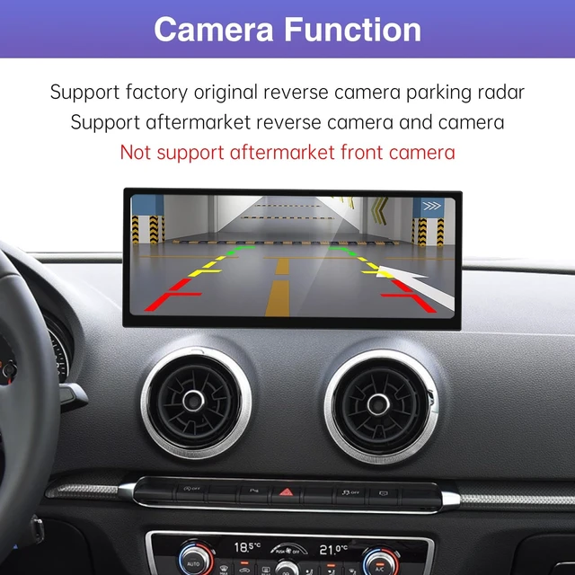 Alt view image 5 of 5 - Road Top 12.3" CarPlay Screen for Audi A3/S3 with MIB System (2014-2019)