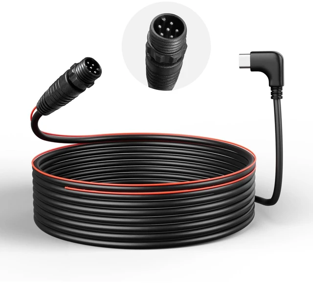 Alt view image 2 of 4 - WOLFBOX 2.5K HDR IP67 Rear Camera, 33ft Threaded Cable, G900 PRO/TriPro