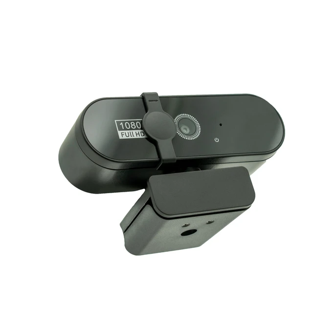 Alt view image 2 of 5 - Axtel Clearview Webcam Full HD 1080P USB Camera with Microphone 60 Wide Angle Noise Reduction 3M Cable for PC Zoom Team Windows MacOS Linux