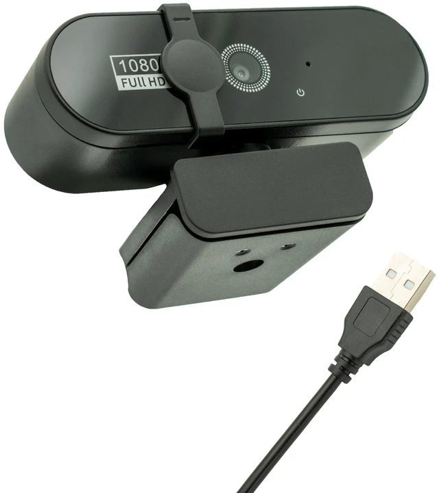 Main image of Axtel Clearview Webcam Full HD 1080P USB Camera with Microphone 60 Wide Angle Noise Reduction 3M Cable for PC Zoom Team Windows MacOS Linux