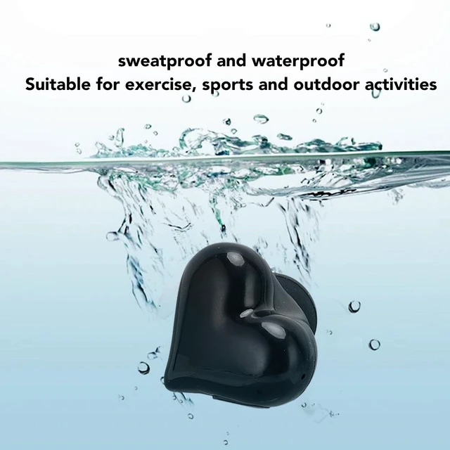 Alt view image 2 of 5 - Gugxiom Heart Shaped Earbuds, HiFi Stereo Sound