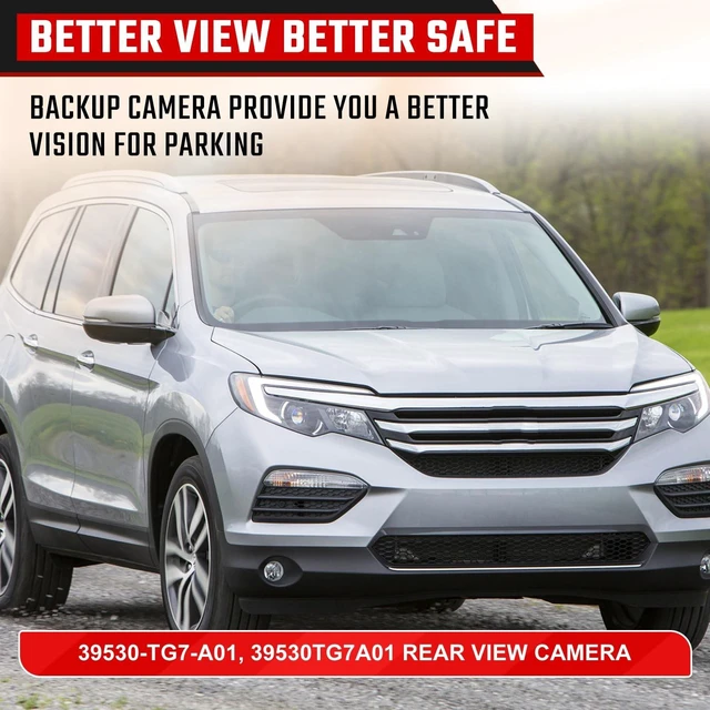 Alt view image 4 of 5 - 39530-TG7-A01 Rear View Backup Camera Fit for Honda Pilot 3.5L 2016 2017