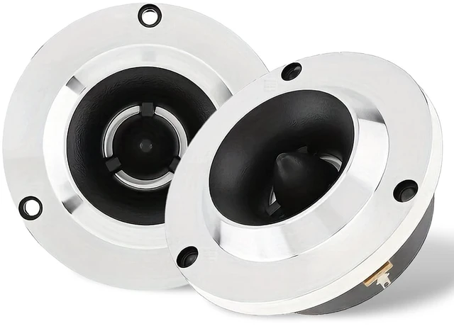 Main image of Keluneglo KG-11 Aluminum Super Bullet Tweeters (3.5-inch) 300W Max Power, 4-Ohm Impedance, 105dB Sensitivity, 1-Inch Voice Coil Professional-Grade 3.5-Inch Car Audio Bullet Tweeters (Pair)