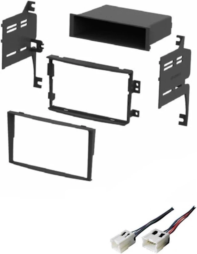 Main image of Single Din Car Stereo Dash Install Dash Kit and Wire Harness for Installing an Aftermarket Radio -Made for 2006 2007 2008 Nissan 350Z
