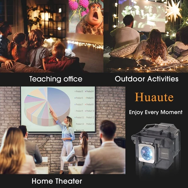 Alt view image 5 of 5 - Huaute ET-LAV400 Projector Lamp for Panasonic PT-VZ580U PT-VZ585N PT-VZ580 PT-VZ575N PT-VZ570 PT-VZ585NU PT-VX610 PT-VX610U PT-VX600U PT-VX605N PT-VW530 PT-VW540 Replacement Bulb with Housing