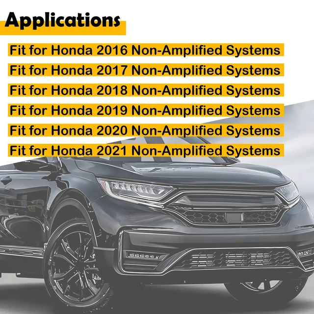 Alt view image 3 of 5 - Etersec Audio Integration T-Harness Compatible with Honda 2016-2021 Non-Amplified Systems, 17ft Plug-and-Play Wiring for Adding DSP or Amplifier, No Cutting Required, Replacement for LPHHD04