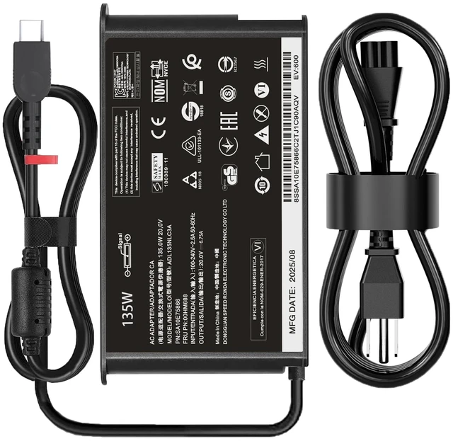 Main image of 135W USB-C Charger Fit for Lenovo ThinkPad P16s Gen2 21CK 21CL Gen3 21KS