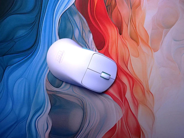 Alt view image 3 of 5 - CHERRY XTRFY M64 Wireless, Souris de Gaming Sans Fil Ultralegere, 2.4 GHz, Optimisee pour les esports, Forme Ergonomique avec Front Ultra Plat, Blanc