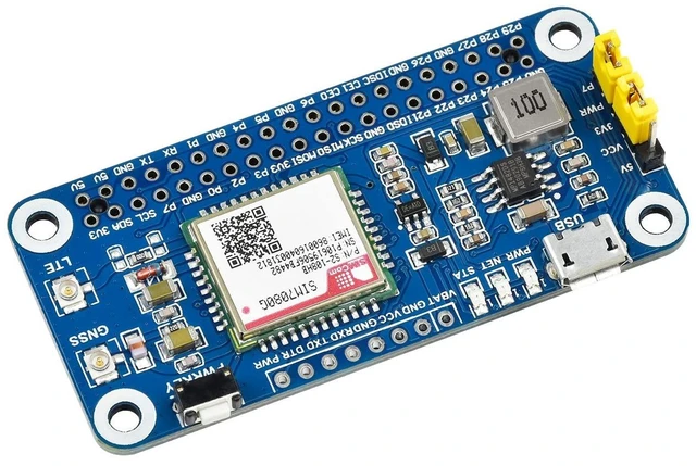 Main image of Waveshare NB-IoT/Cat-M(EMTC)/GNSS Module Based On SIM7080G Compatible with Raspberry Pi Globally Applicable