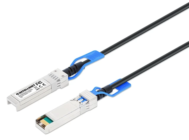 Alt view image 4 of 4 - Intellinet 25G SFP28 Passive DAC Twinax Cable, 1.5 ft